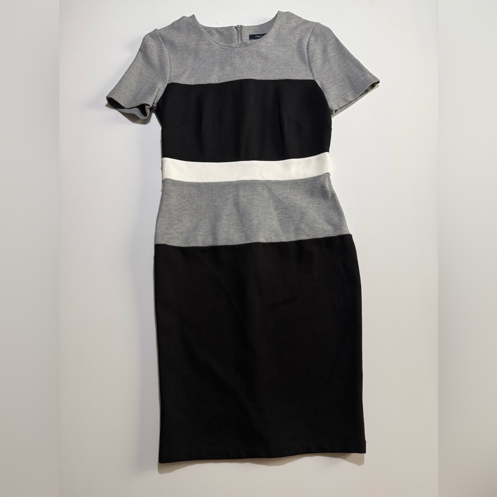 French Connection Colorblock Bodycon Dress